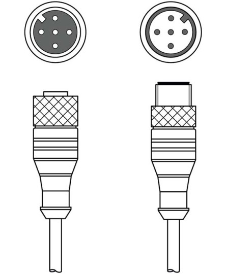 Cablu de interconectare 548361, CB-M12-1000-5GF/GM