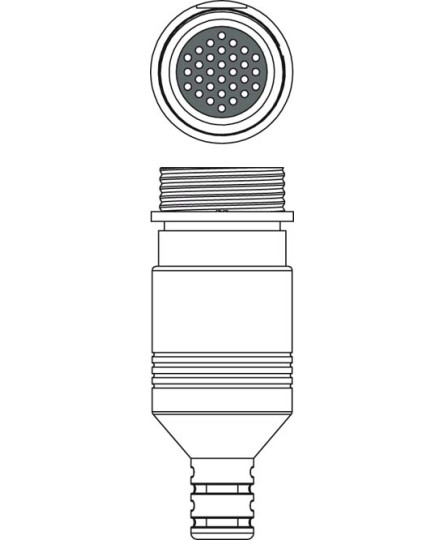 Conector 50137268, D U-M30-30A-M