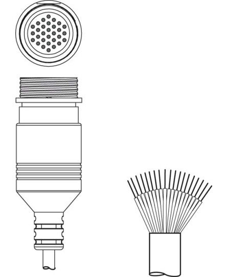 Cablu de conectare 50142509, KD S-M30-30A-P1-100