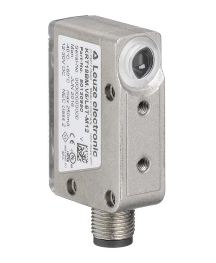 Senzor de contrast 50131244, KRT18BM.VS5/L6T-M12, Leuze