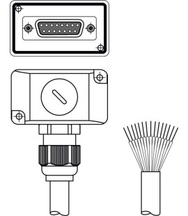 Cablu de conectare 548530, CB-D15E-10000S-11WF