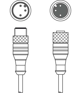 Cablu de conexiune 150680, CB-M12-1500-3GF/GM