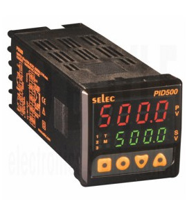 Controler temperatură cu PID cu controler profil Ramp Soak, Relay/Relay/Relay, 85-270V, 1/16 DIN