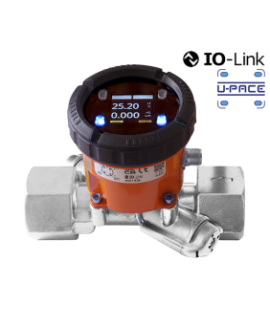 Debitmetru cu ultrasunete cu IO-Link - Inline - DUK, Kobold
