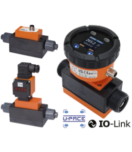 Debitmetru magnetic inductiv / Monitor cu IO Link MIK, Kobold