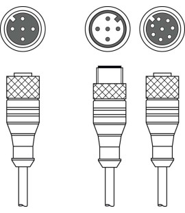 Cablu de interconectare 50122336, K-Y1 M12A-10m-M12A-S-PUR