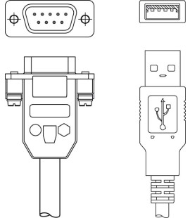 Cablu adaptor 50110677, KB-RS232-USB