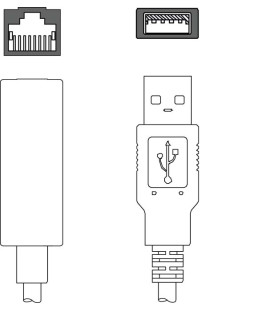 Cablu adaptor 50134949, KDS ET-RJ45-A-USB3-A-P4-000, Leuze