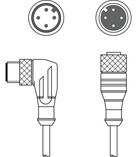 Cablu de interconectare 50130756, KDS U-M12-4A-M12-4W-P1-003