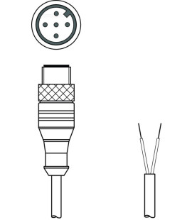 Cablu de conectare 50135247, KS PB-M12-4A-P3-020