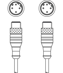 Cablu de interconectare 50130631, KSS ET-M12-4A-M12-4A-P7-010