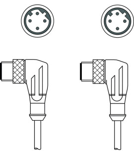 Cablu de interconectare 50143816, KSS ET-M12-4W-M12-4W-P7-020